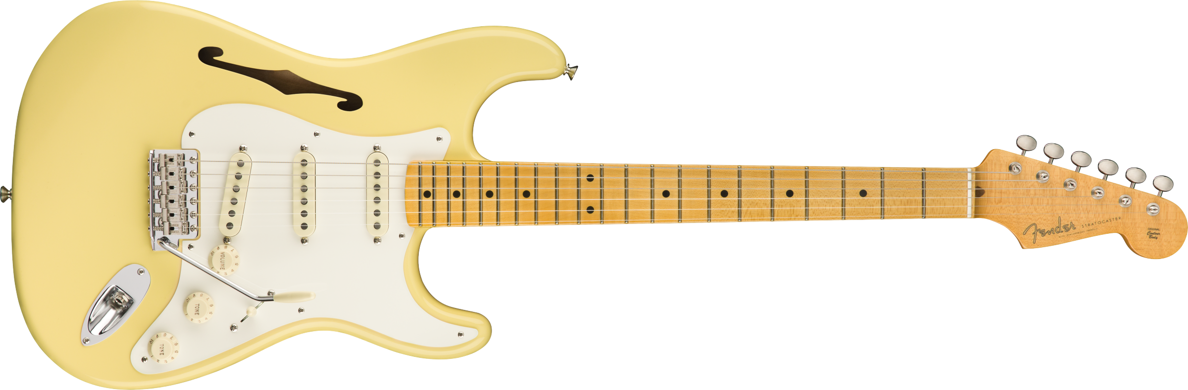 Fender Eric Johnson Signature Stratocaster Thinline Vintage White